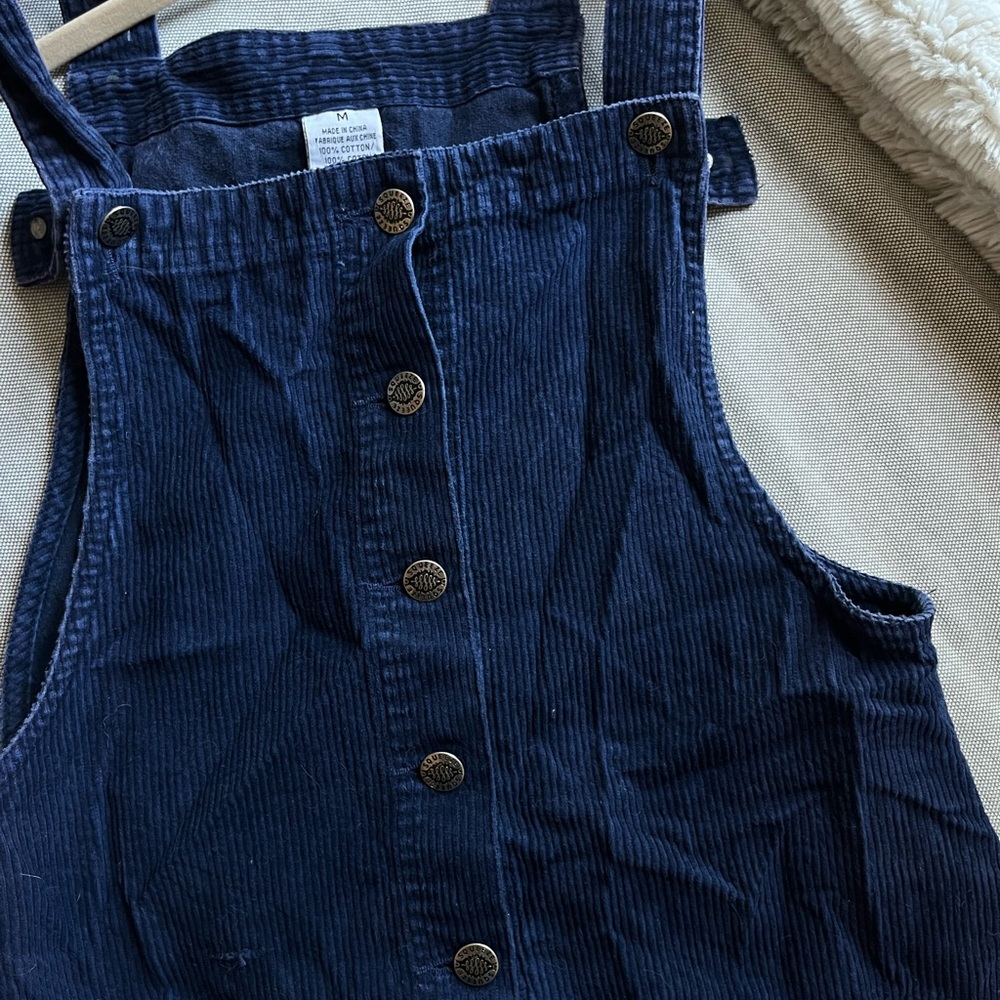 Vintage corduroy overall dress - Picture 4 of 4